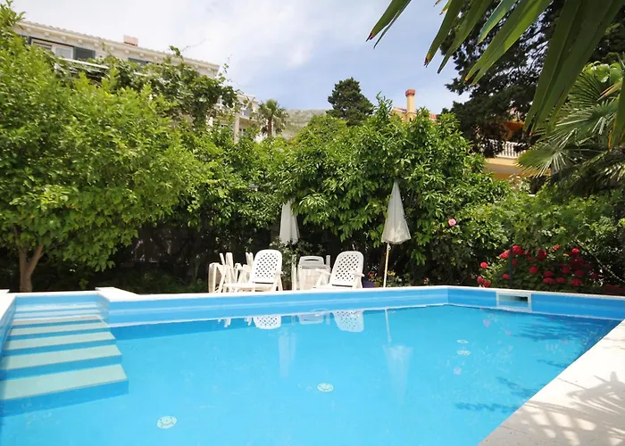 Seaside Family Friendly House With A Swimming Pool Mlini, Dubrovnik - 2145 米利尼