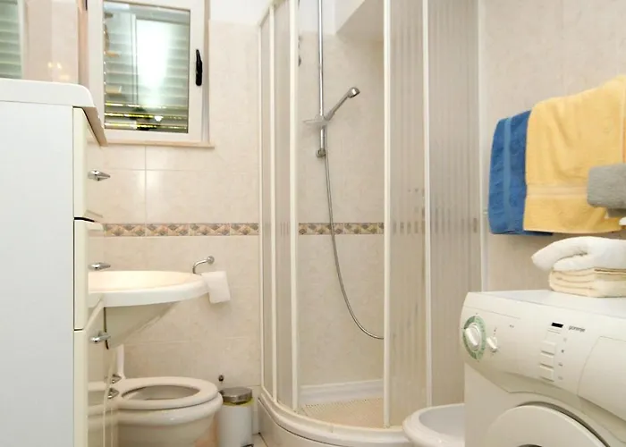 度假居 Seaside Family Friendly House With A Swimming Pool Mlini, Dubrovnik - 2145 米利尼